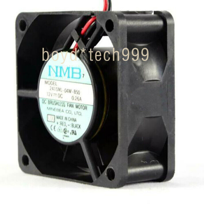 Chassis fan FAN For NMB-MAT 2410ML-04W-B50 NMB 6025 6CM 12V 0.26A