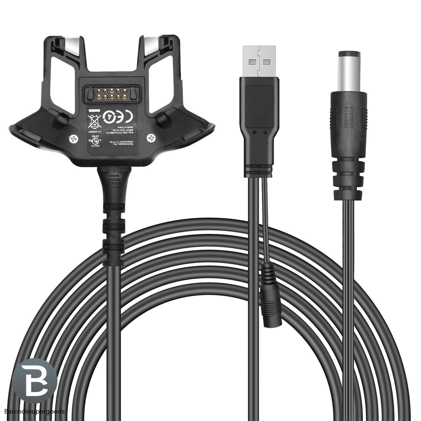 Charger and DATA Cable for ZEBRA TC70 TC72 TC75 TC75X TC77 (CBL-TC7X-USB1-01)