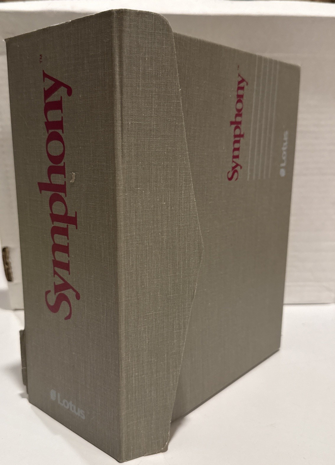 Vintage Software:  Lotus Symphony Release 1 P/N 89000 PC 5.25” Complete
