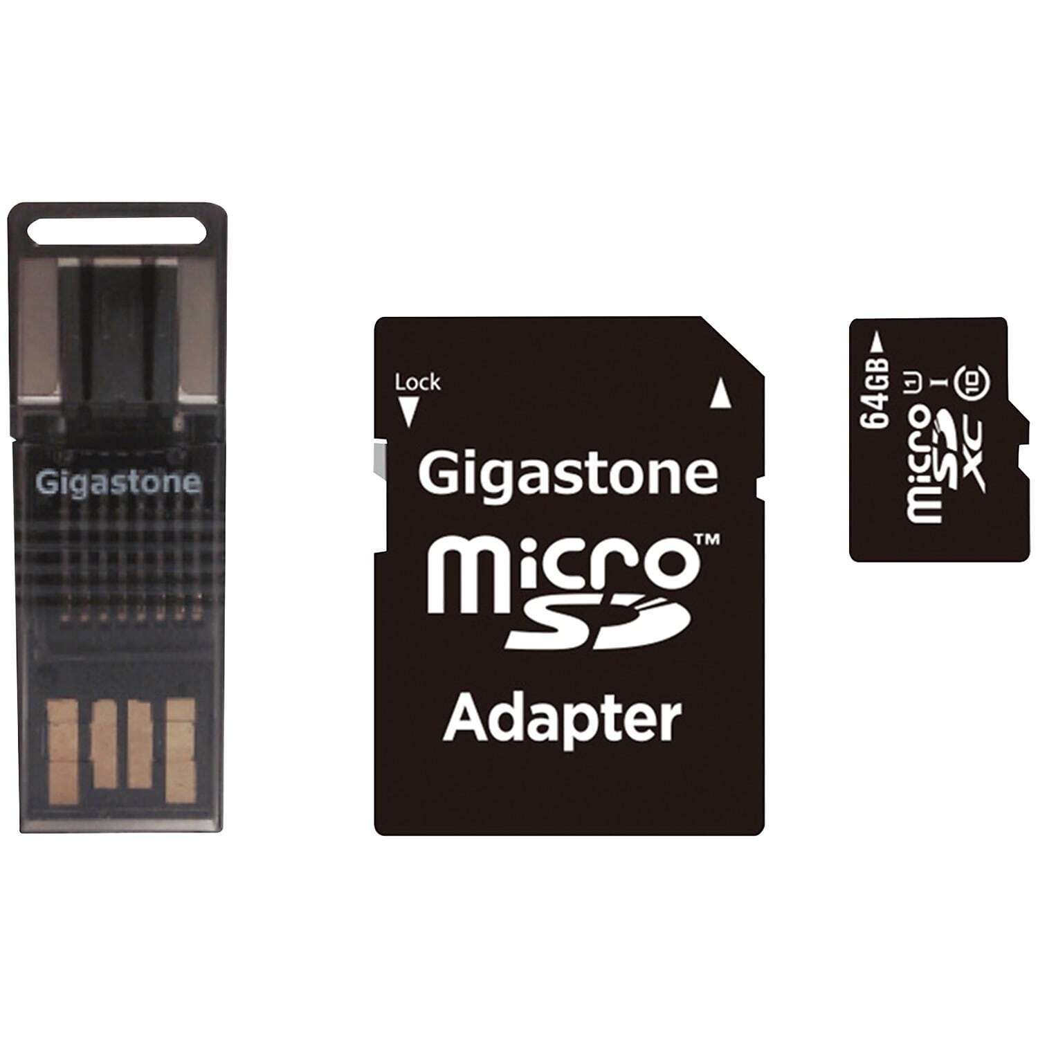 Gigastone Prime Series microSD Card 4-in-1 Kit GIGS4IN164GBR