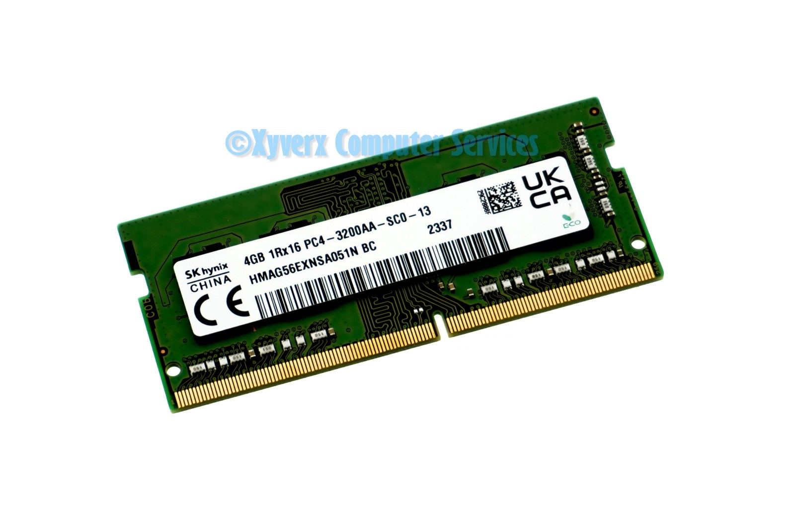 HMAG56EXNSA051N BC OEM HYNIX MEMORY LAPTOP 4GB 1RX16 PC4-3200AA-SC0-13 (CA64)