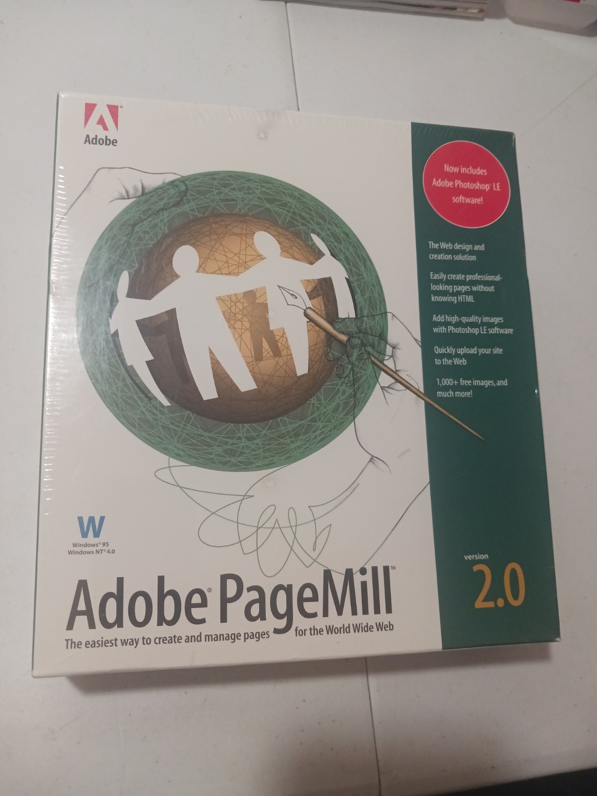Adobe Pagemill Version 2.0 for Windows 95 Windows NT 4.0 New Sealed