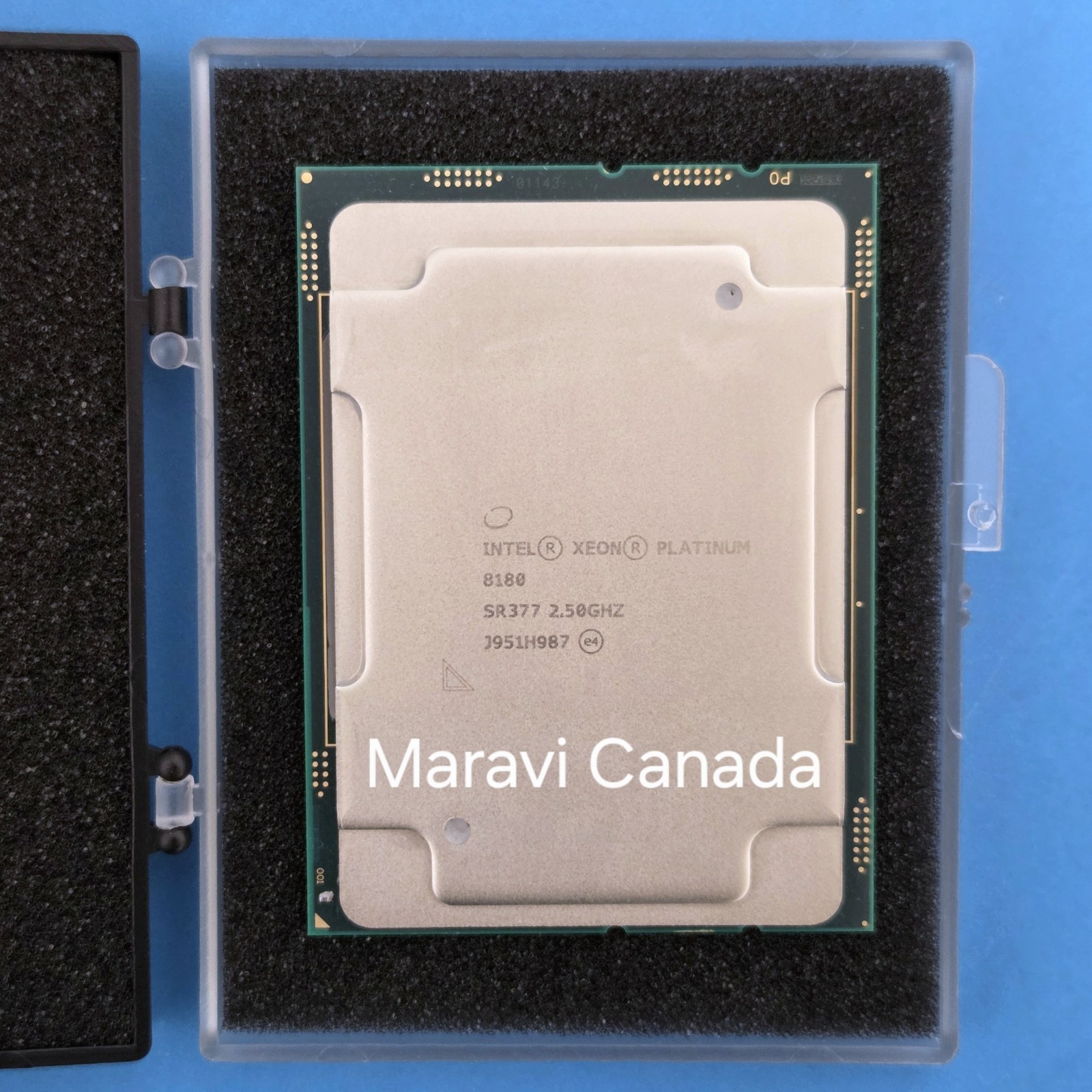 SR377 Intel Xeon Platinum 8180 2.5GHz 28-Core 38.5MB 205W LGA3647 CPU Processor