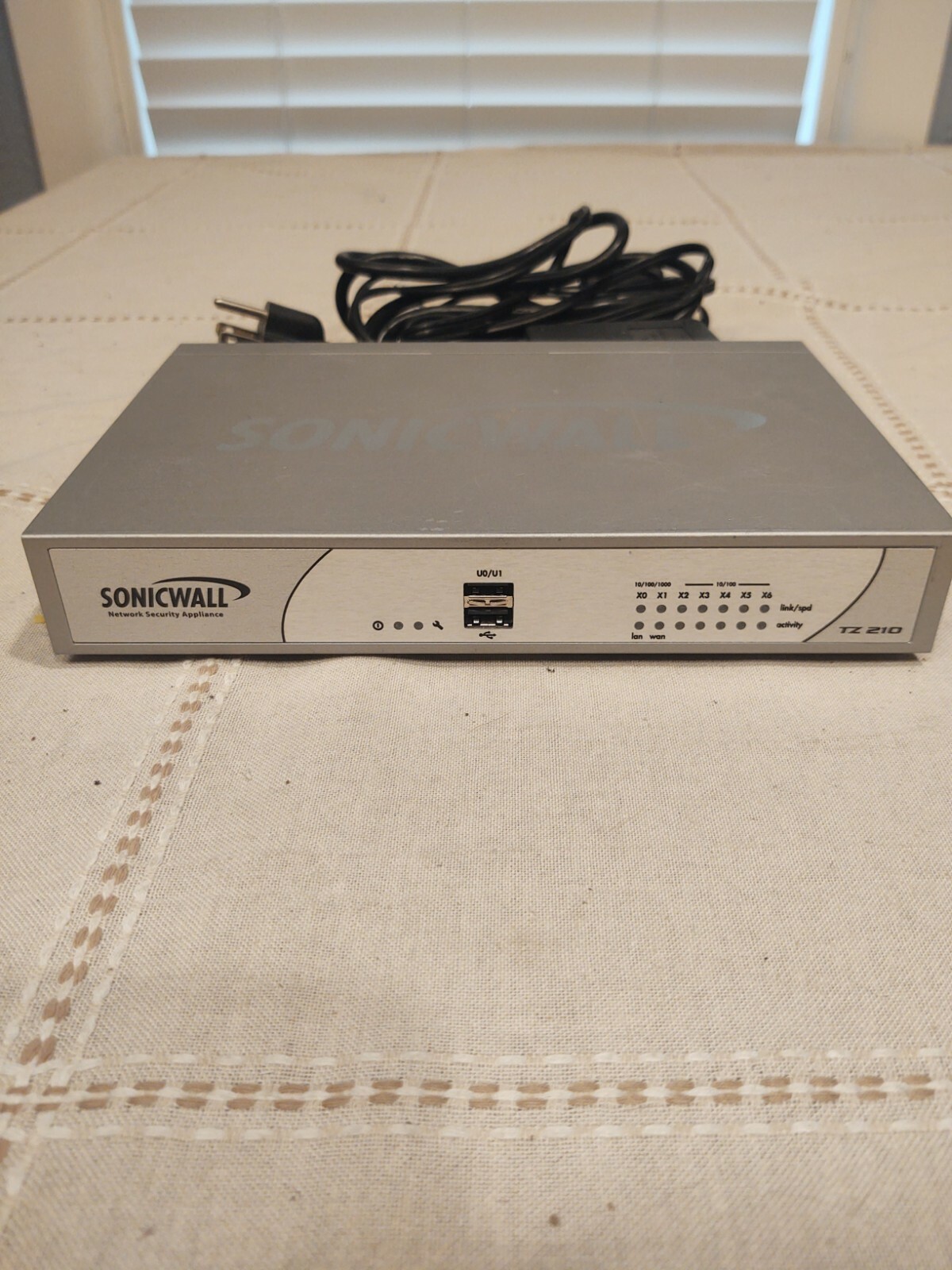 SonicWall TZ210 Firewall VPN Network Security Appliance + Power Supply