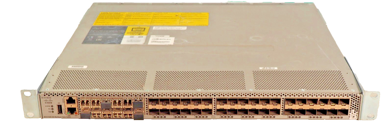 Cisco DS-C9148S-K9 48-Port Multilayer Fabric Network Switch 68-5131-01 w/*12 SFP