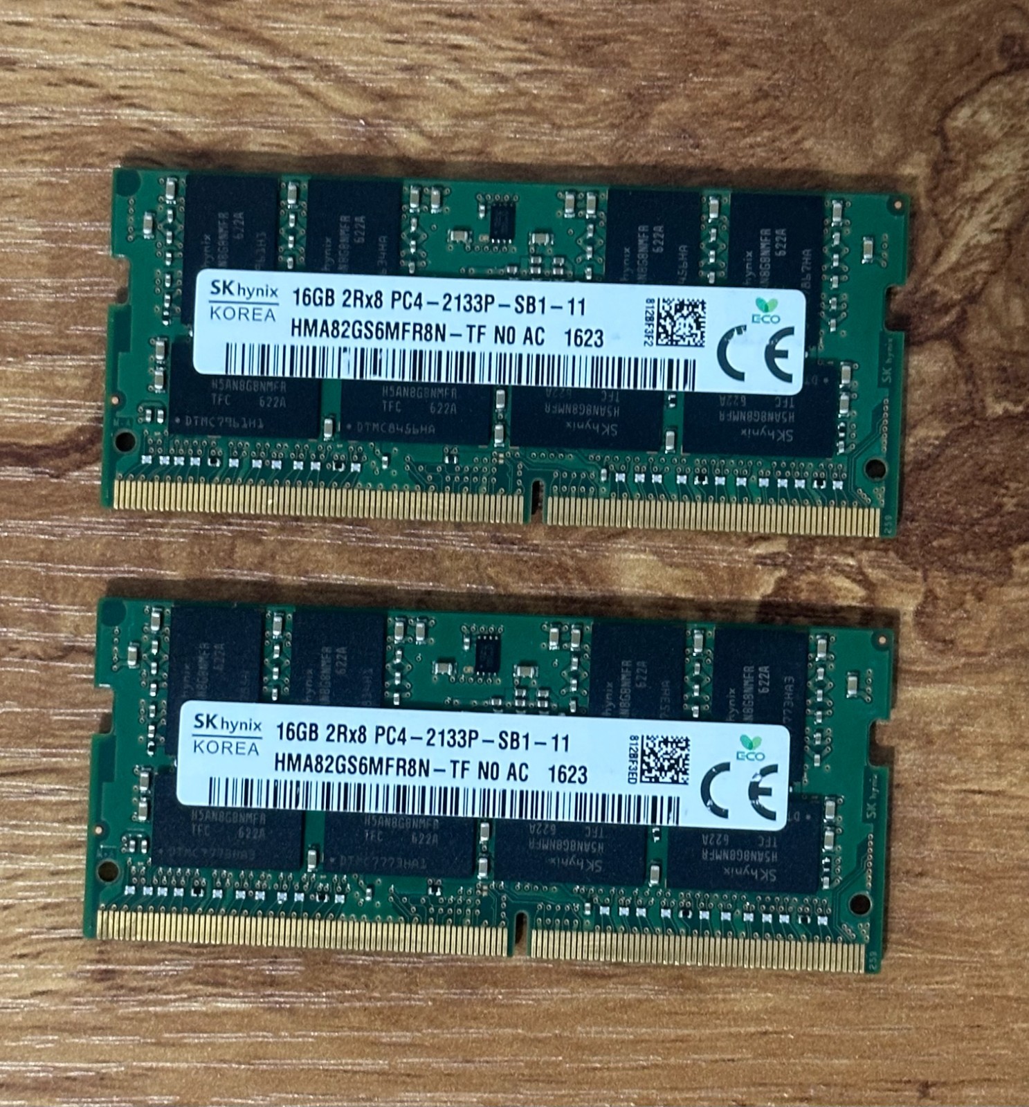 32GB (2x 16GB) SK hynix DDR4 2133MHz PC4-2133P 2Rx8 SO-DIMM Laptop RAM Memory
