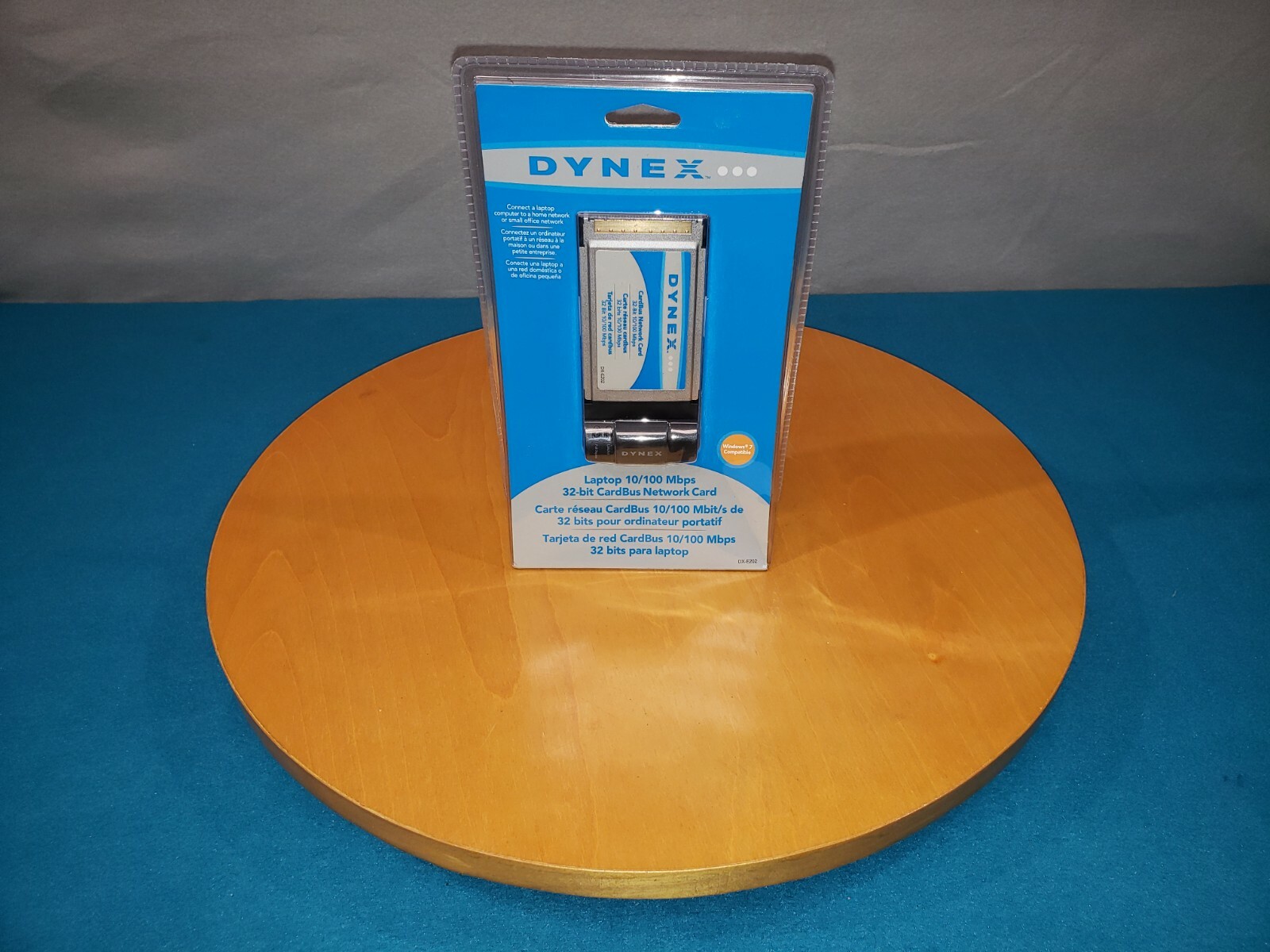 Dynex DX-E202 Laptop 10/100 Mbps 32-bit CardBus Network Card, Win7/Mac OS X_ NEW