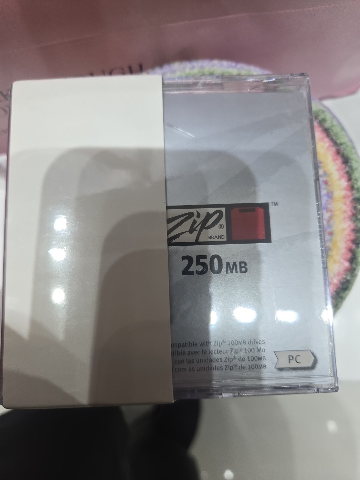 Zip Iomega Brand 250MB Disks - 2 Pack PC/ Mac New Sealed