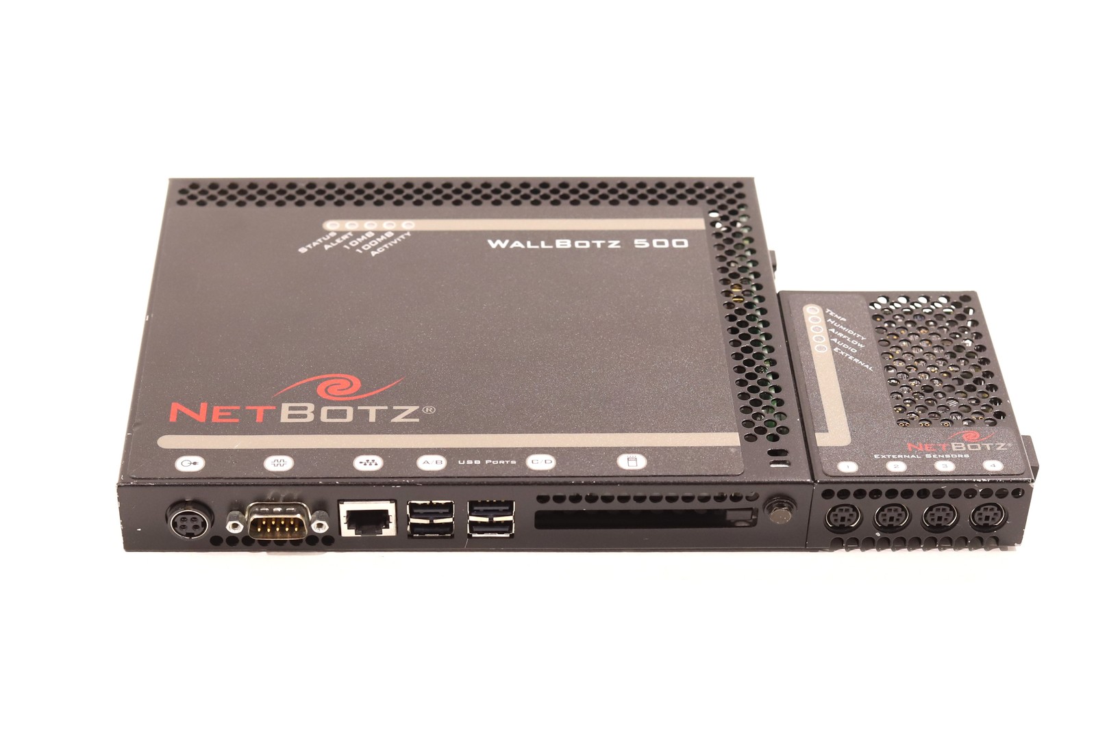 NetBotz WallBotz 500 Network Monitoring Router W/Sensor Module P/N: WALLBOTZ-500