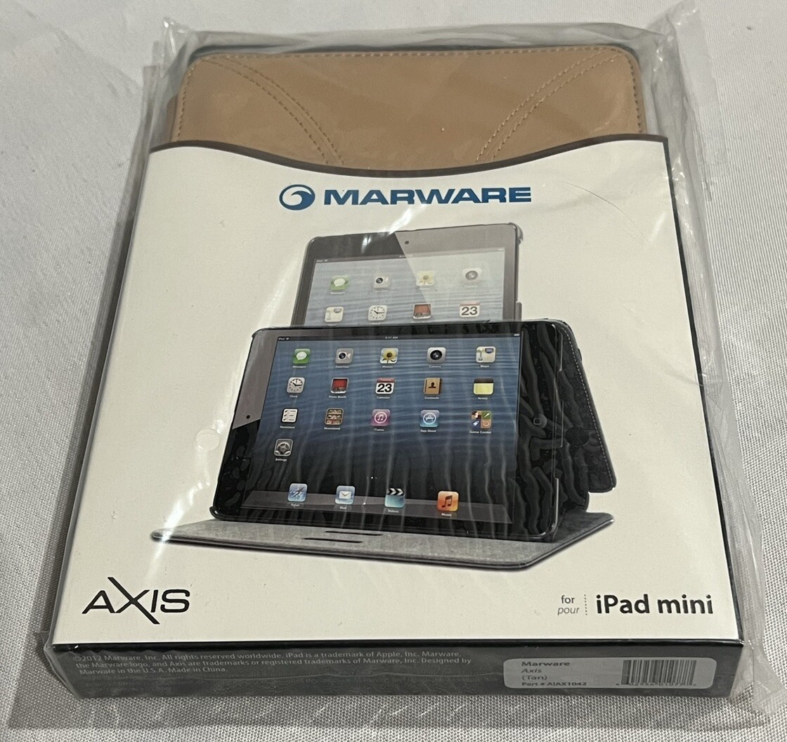 Marware Axis Case Cover Tan For Ipad Mini New