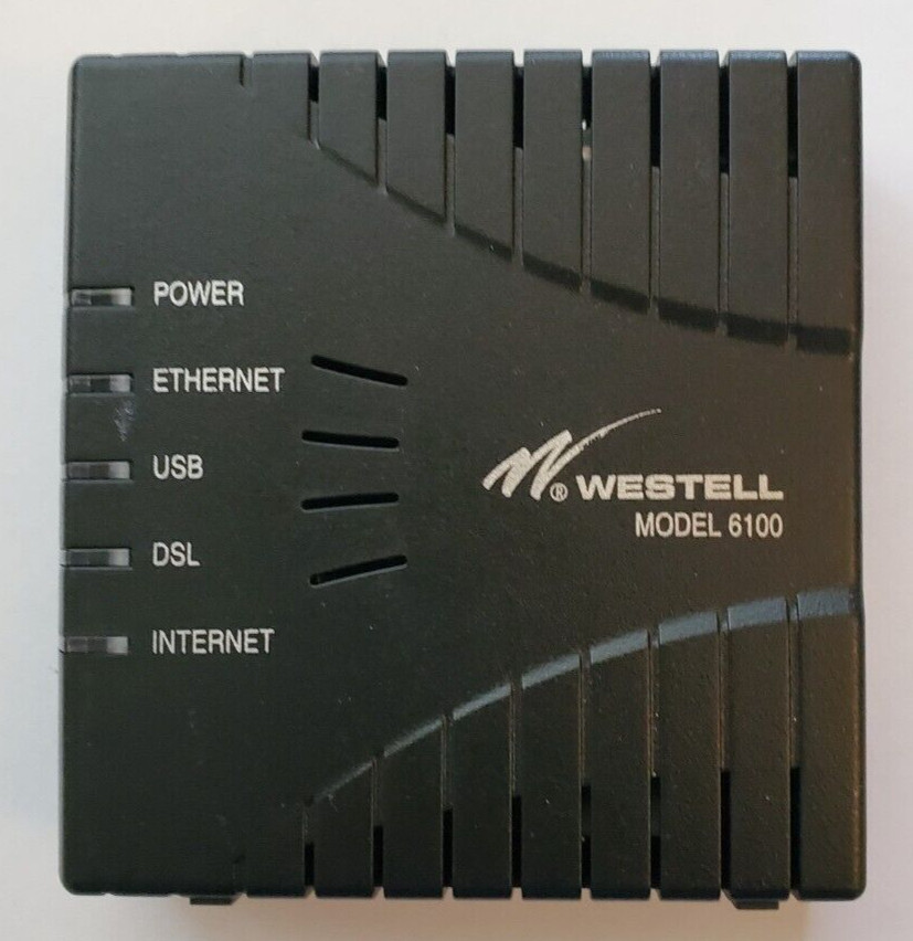 Westell Modem Model 6100 No Power Cord