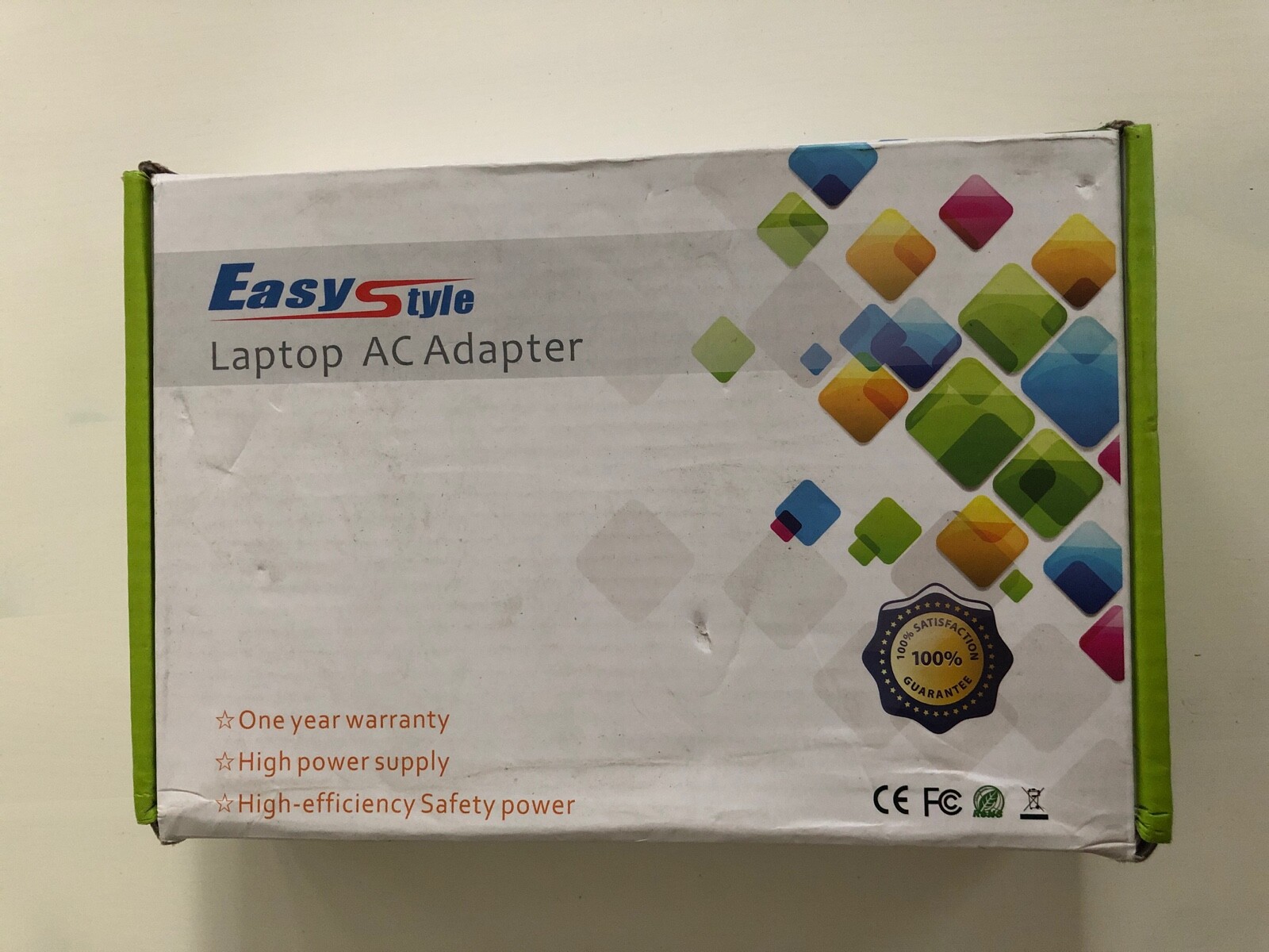 Easy Style Laptop AC Adapter B0D01 19.5V 3.34A 65W New D630 D800 Power Supply 