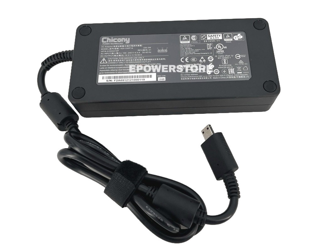 Original 330W AC Adapter Charger For MSI Raider GE68HX 13VI-202US A20-330P1A