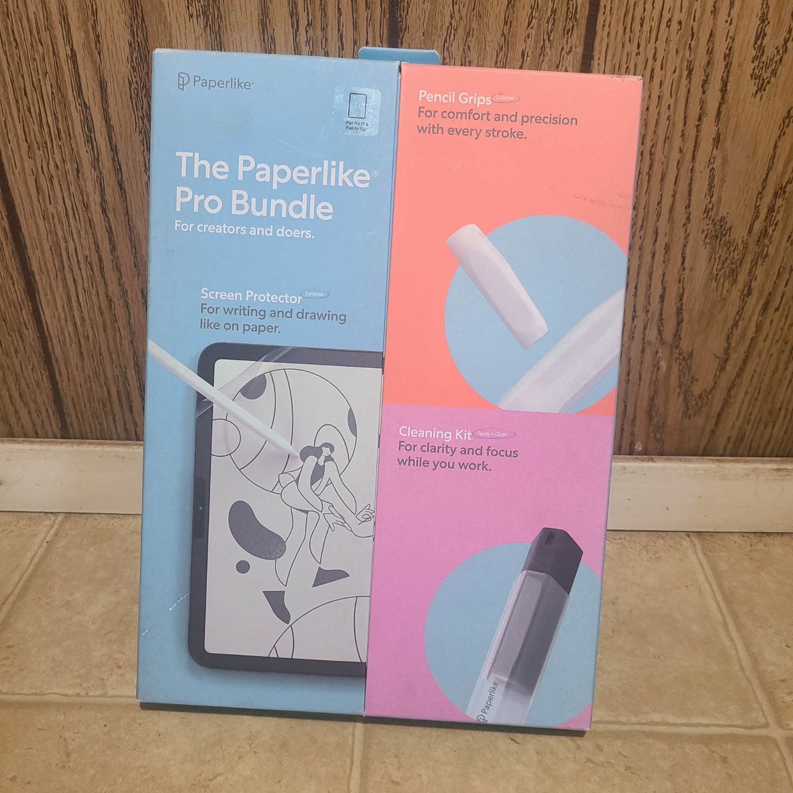 The Paperlike Pro Bundle for Apple iPad Pro 11" and iPad Air 10.9" Pencil Grip