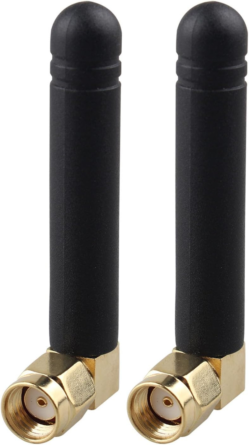 2Pcs Dual Band Mini Wifi Aerial Antenna 2.4Ghz 5Ghz 5.8Ghz 3Dbi with MIMO