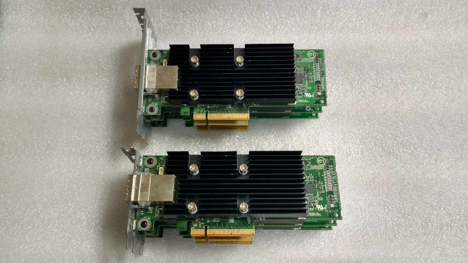 Lot of 6 Dell 12G Dual-Port External SAS HBA (02PHG9) (0T93GD)