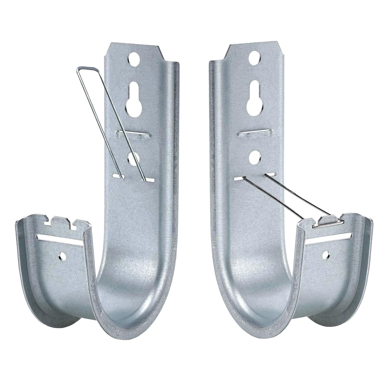 KUAGINZUHE 50 Pack 2-Inch Galvanized Steel Cable Support J-Hooks | With Retai...