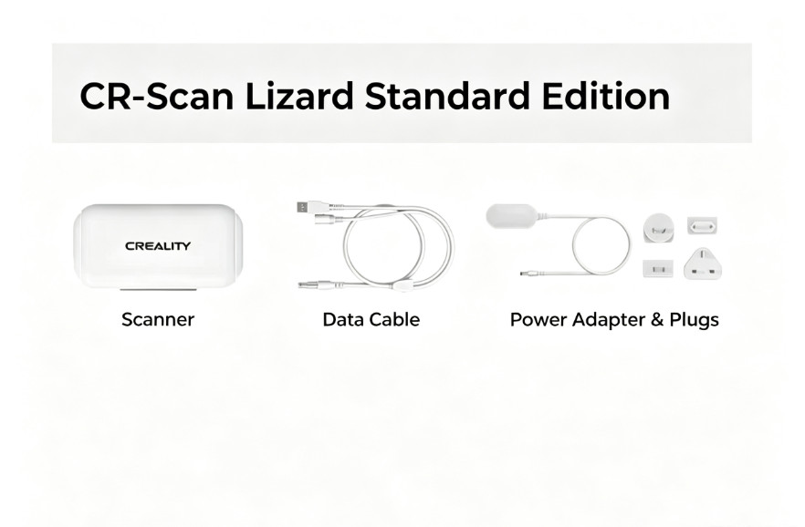 Creality CR‑Scan Lizard 3D Scanner0.05mm High‑PrecisionPortable Hand‑Held Device