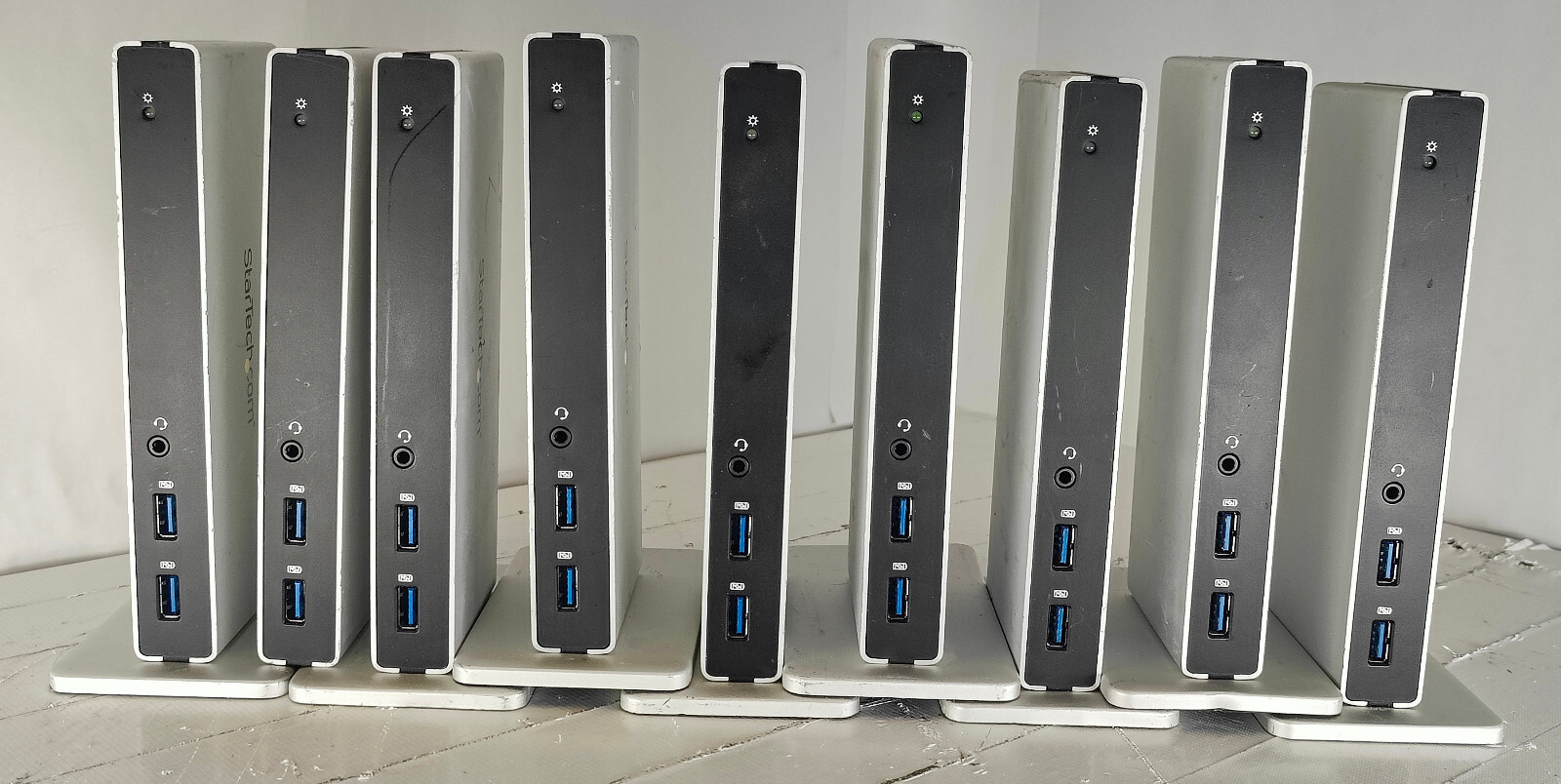Lot of 9 StarTech.com USB3SDOCKDD USB3.0 Docking Station with Dual DVI