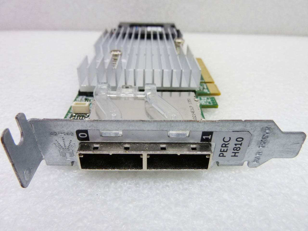 Dell VV648 PERC H810 1GB 6G SAS RAID Controller Card 0VV648 w/ Battery 70K80