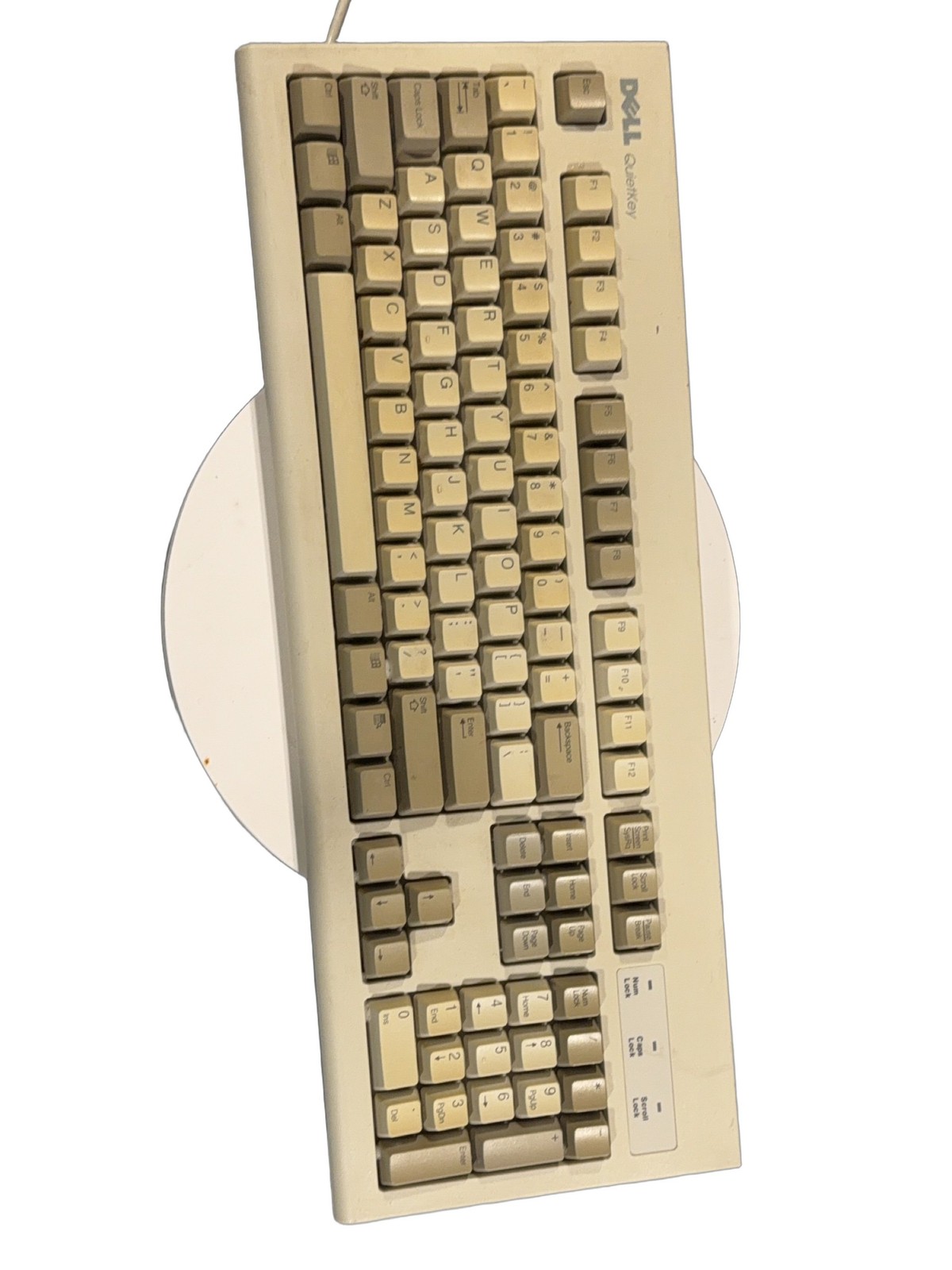 DELL QuietKey RT7D5JTW Keyboard PS/2 Gray QWERTY English Enhanced Function Keys
