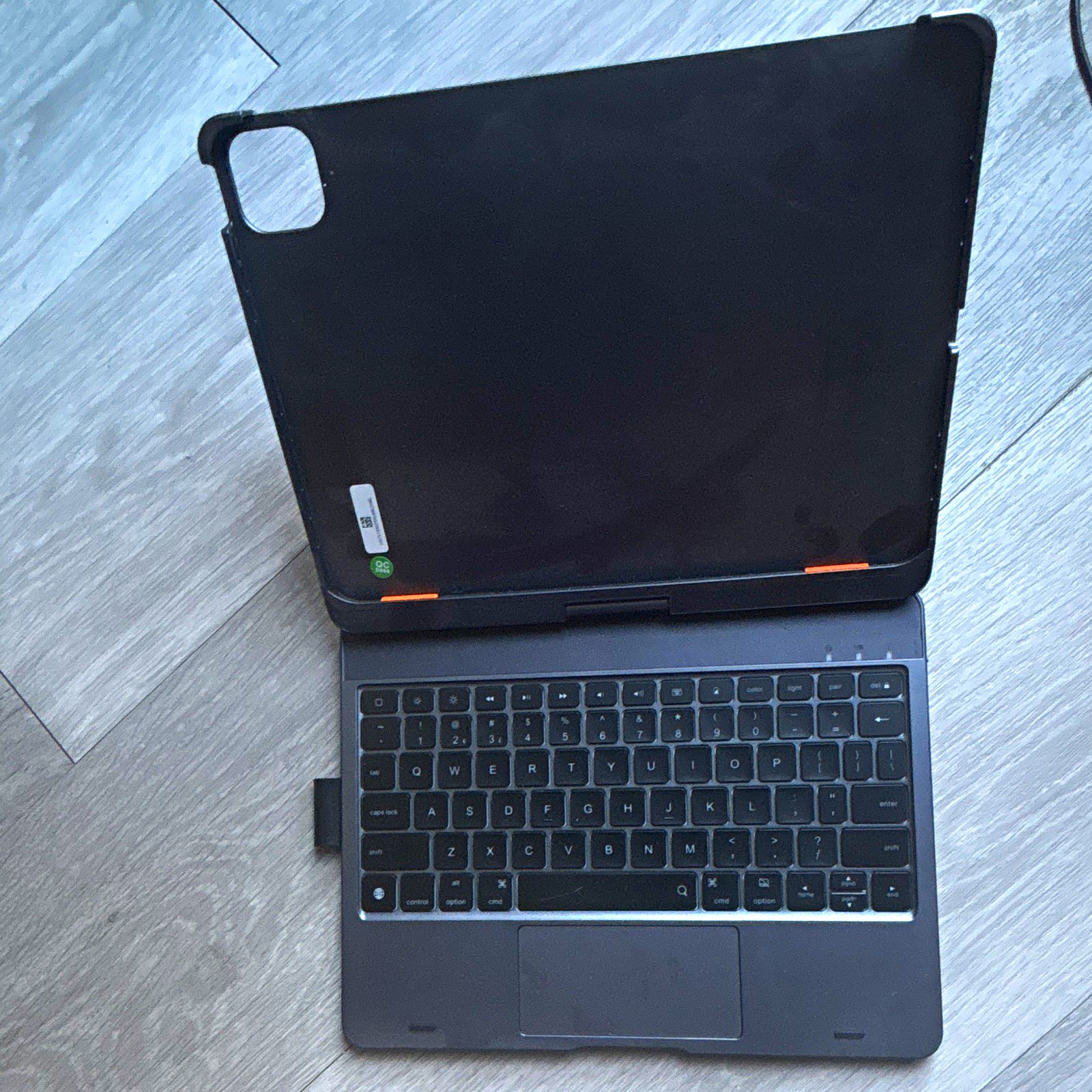 Typecase KB201-110 Rotating Backlit Keyboard Case w/ Stand for 11in Tablet