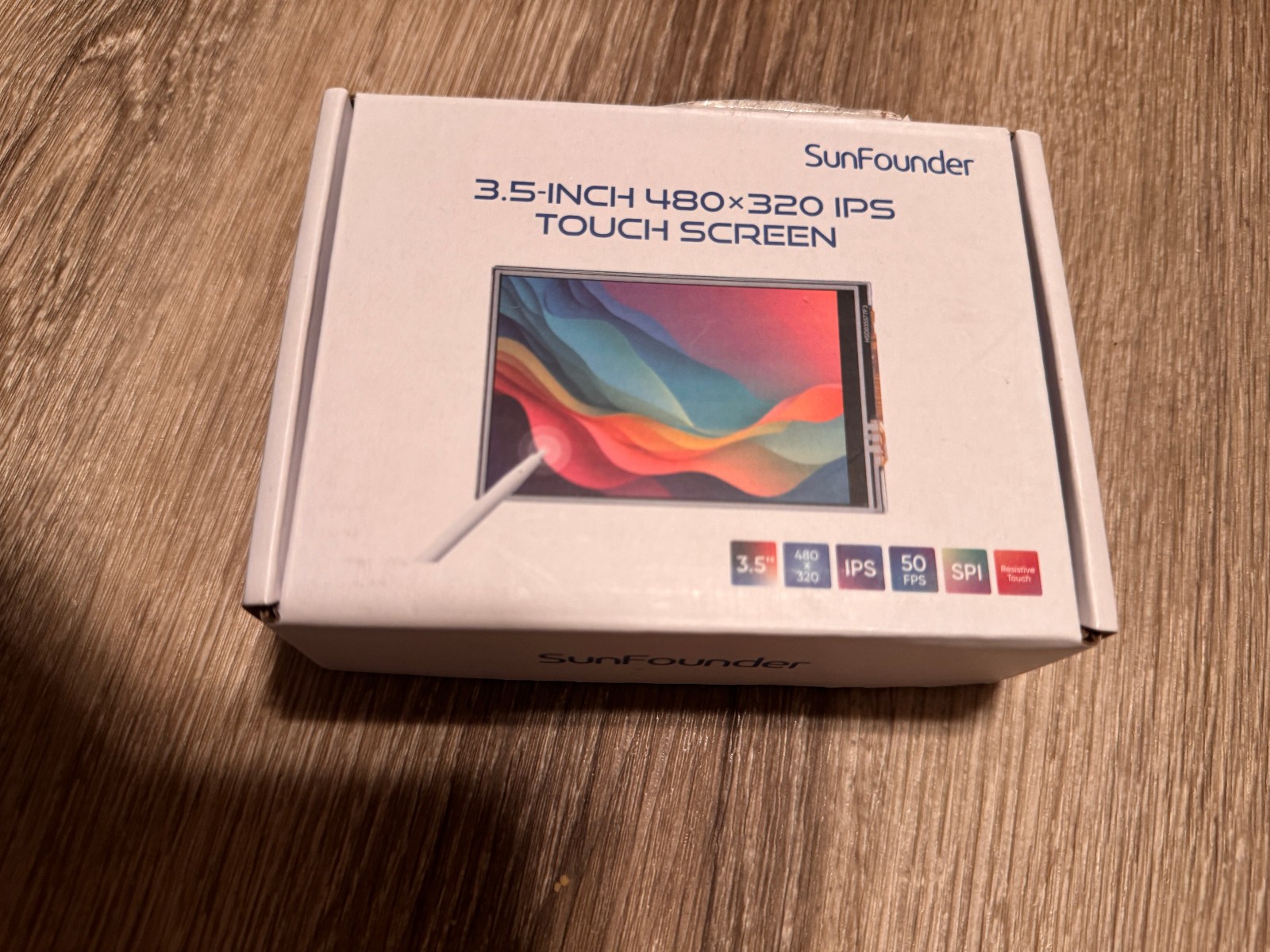 SunFounder 3.5 Inch 480x320 Touch Screen IPS LCD SPI Display Monitor with Stylus