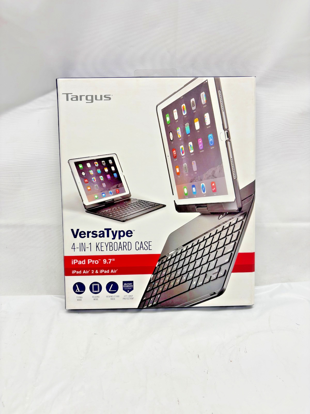 Targus VersaType THZ620US Keyboard/Cover Case Black-*NEW*