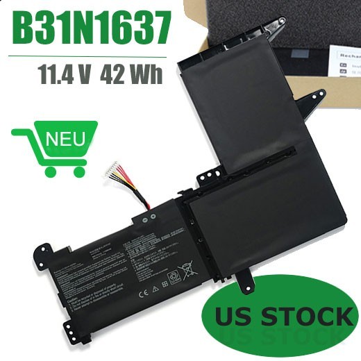 B31N1637 Battery For Asus VivoBook S15 S510UF S510UQ S510UN F510QA F510UF K510UQ