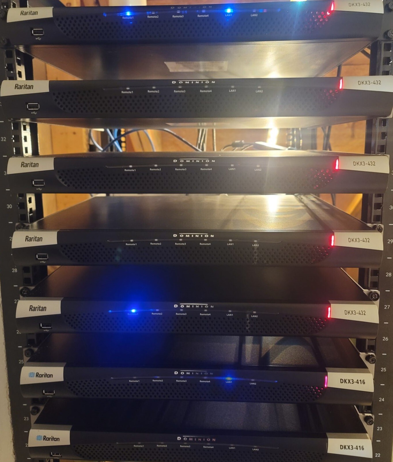 DKX3-432 Raritan Dominion 32-Ports Rack-Mountable KVM - FREE EXPRESS SHIPPING