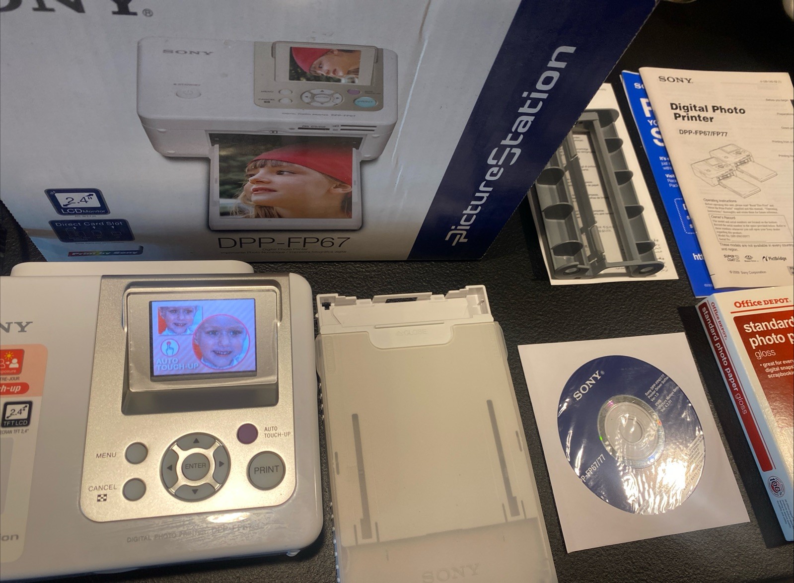 SONY Picture Station DPP-FP67 Photo Print Color Gently Used Preowned