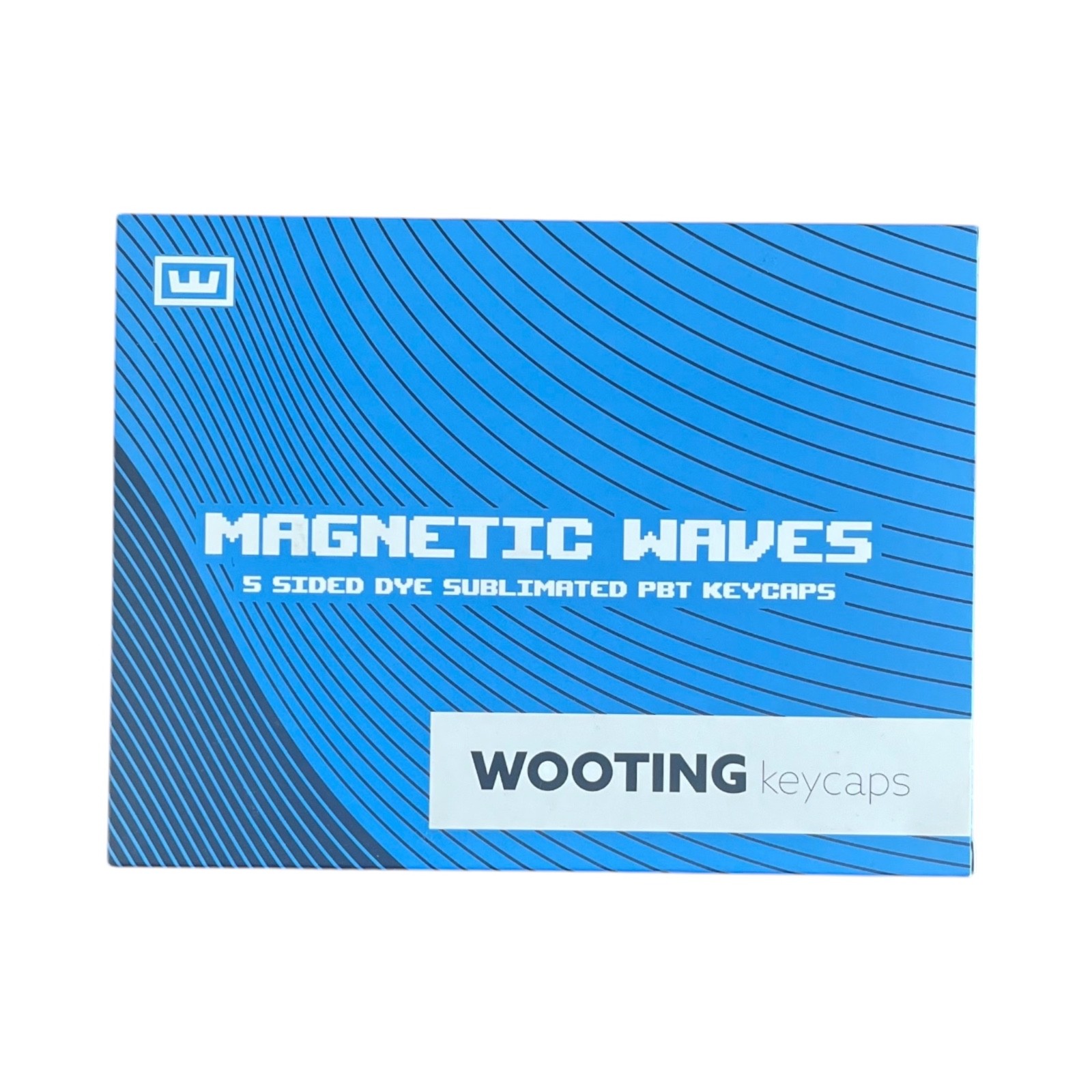 Wooting Magnetic Waves PBT Dye-Sublimated Keycaps Set Ocean Blue