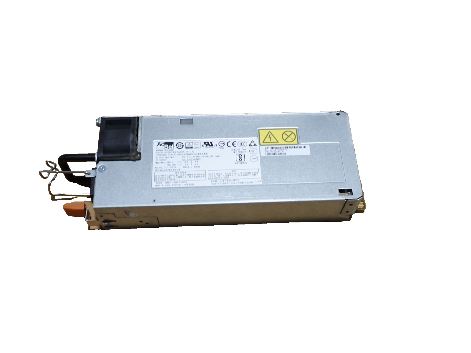 ACBel 071-000-611-01 1100W AC DC High Efficiency AC Power Supply for EMC SGA005