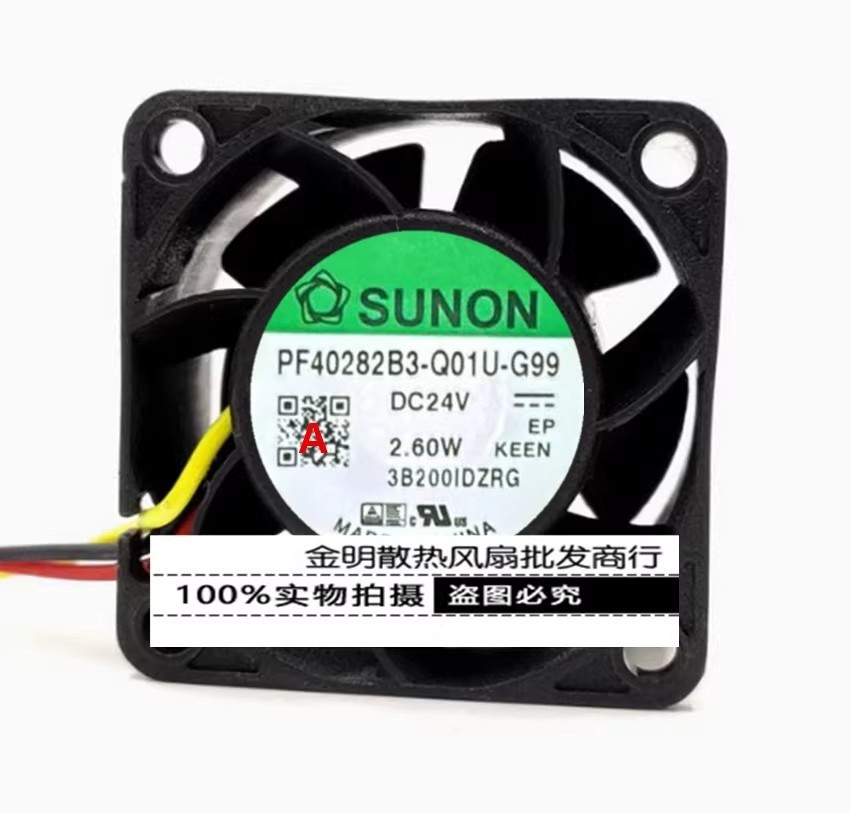 1PCS SUNON 4CM PF40282B3-Q01U-G99 24V 2.60W Inverter Cooling Fan