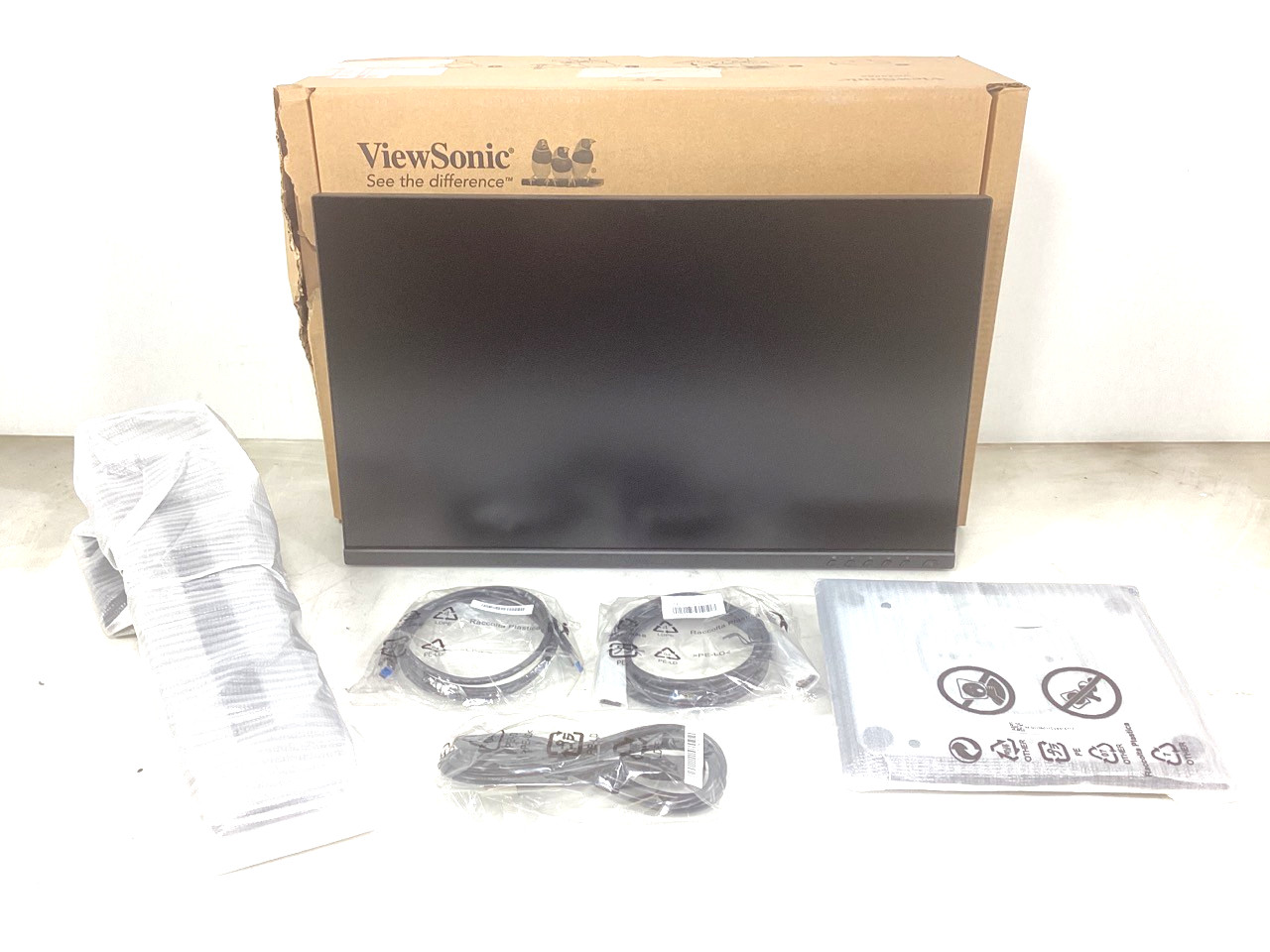 ViewSonic VG2448A 24" FHD IPS Display - 16:9 - HDMI | DP | VGA