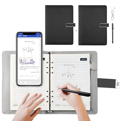 Smart Digital Pen A5 Notebook Bluetooth Handwriting Sync Android Voice to Text
