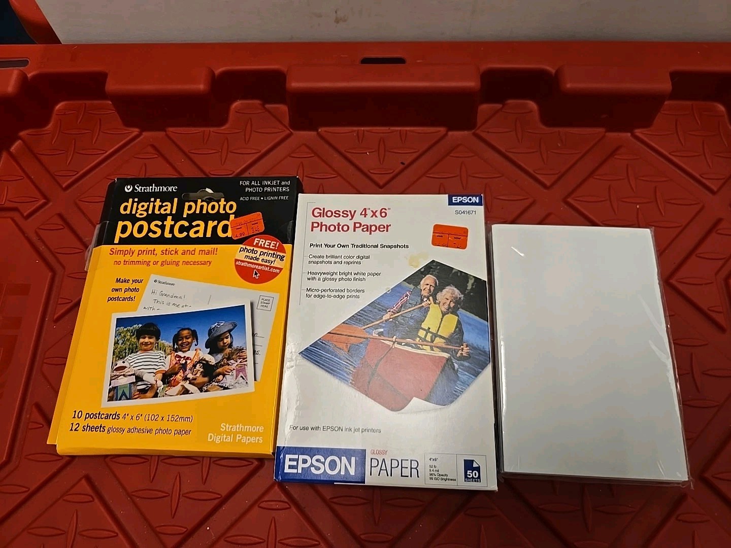 Mixed Photo Paper Lot Epson Staples  Glossy Inkjet  Open & New