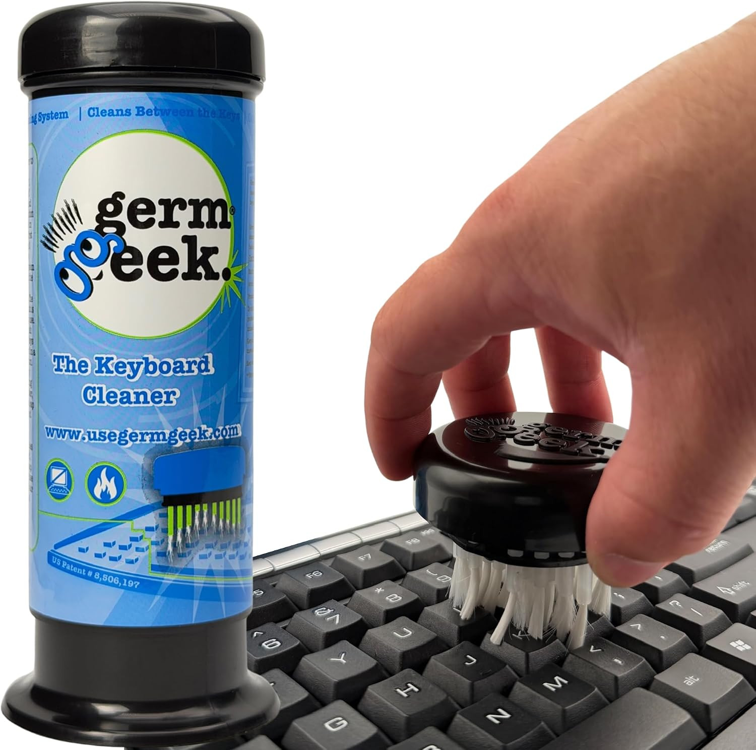 Keyboard & Electronics Cleaning Kit | Patented Precision Brush | Multi-Purpose T