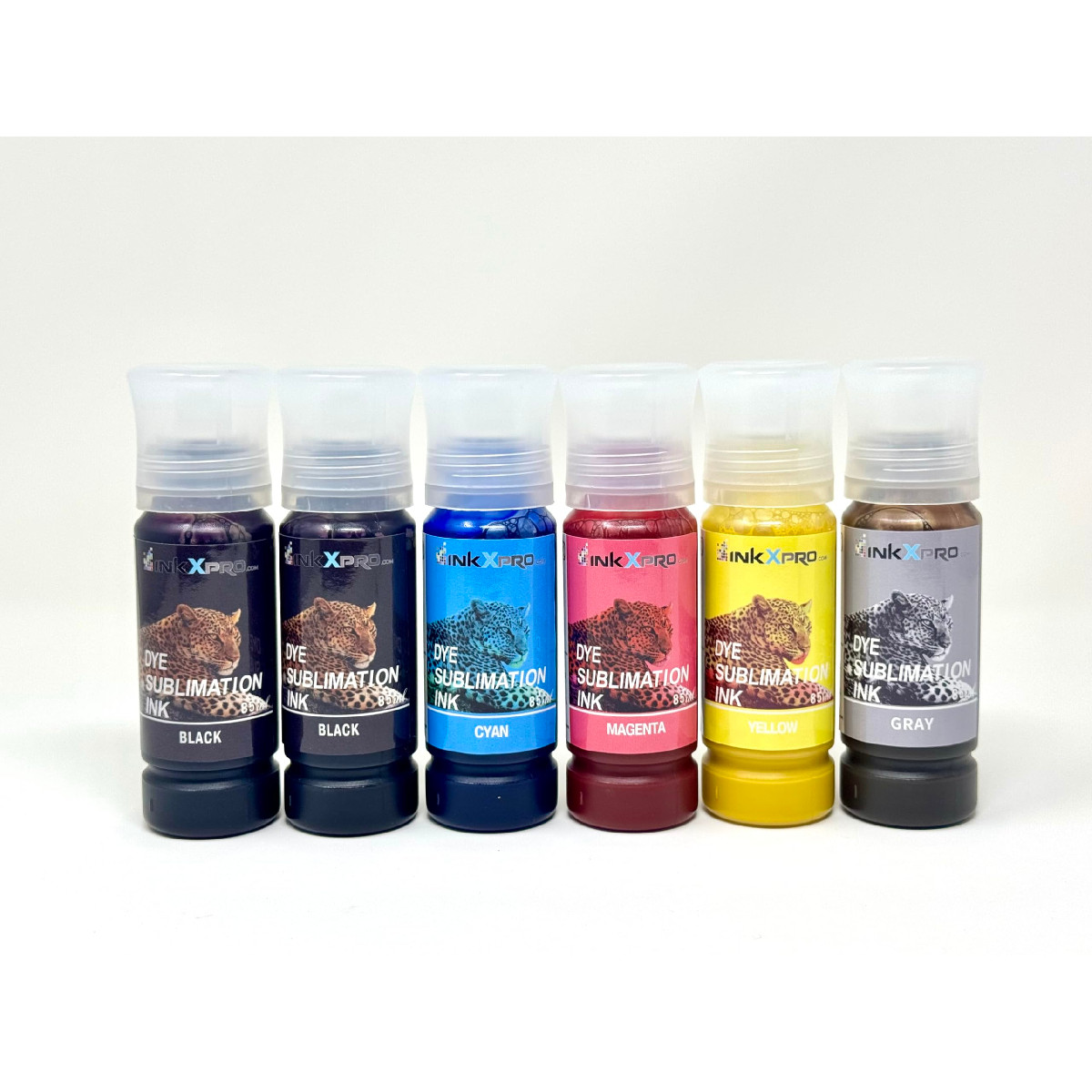 Inkxpro Dye Sublimation Ink 6 X 85Ml Bottles Dye Sublimation Ink For Epson