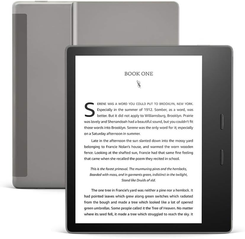 Amazon Kindle Oasis Waterproof eReader 10th Gen 7" Display Page Turn Button 32GB