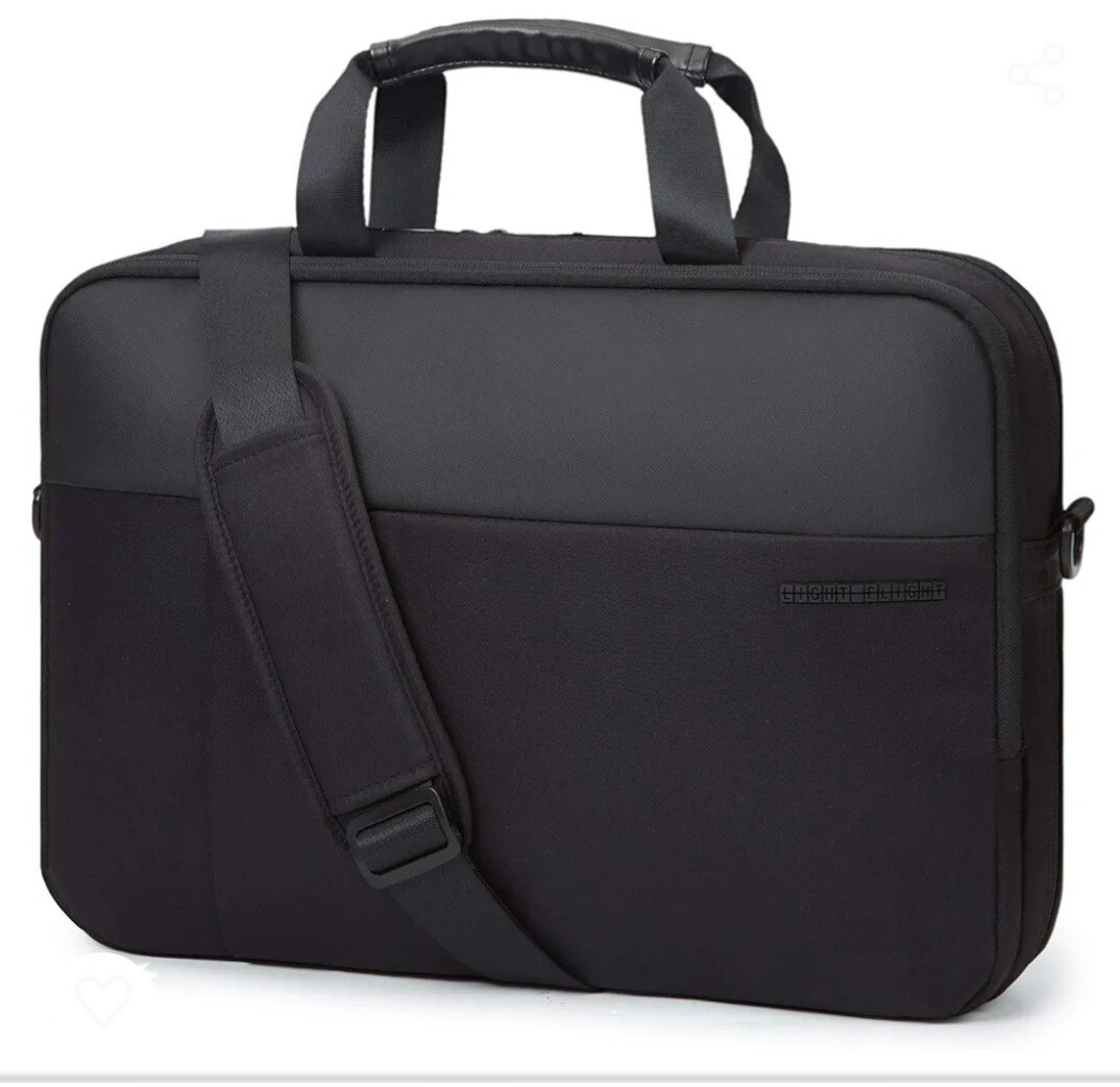 17.3 Inch Laptop Bag,LIGHT FLIGHT Slim Expandable Briefcase Men/Women 