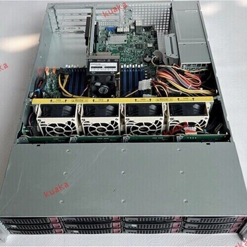 Supermicro H11SSW-NT EPYC Motherboard Custom Server /12X3.5" LFF/9364-8I/2XPSU