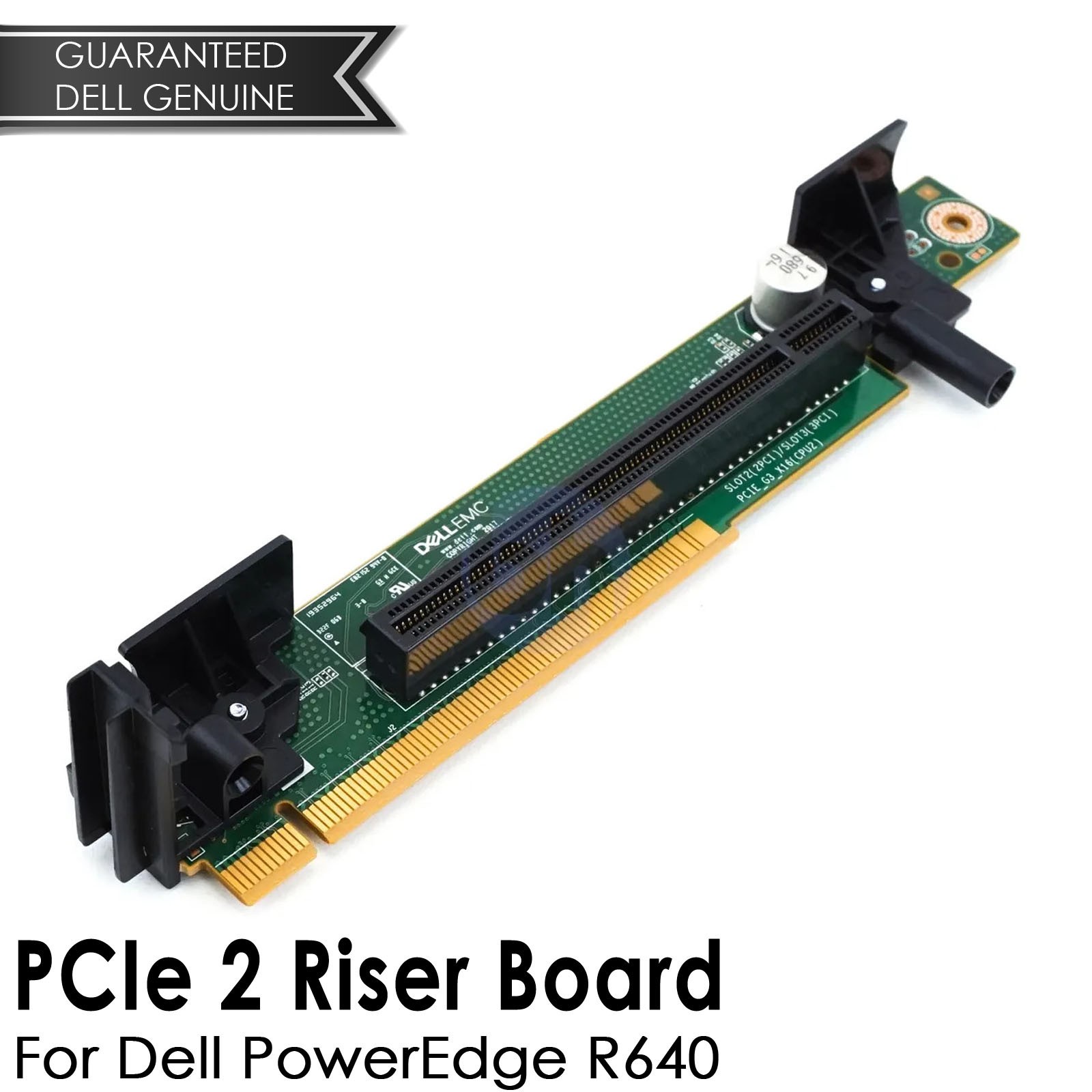 New Dell PowerEdge R640 Riser 2 Card PCI-E X16 for 2nd CPU W6D08