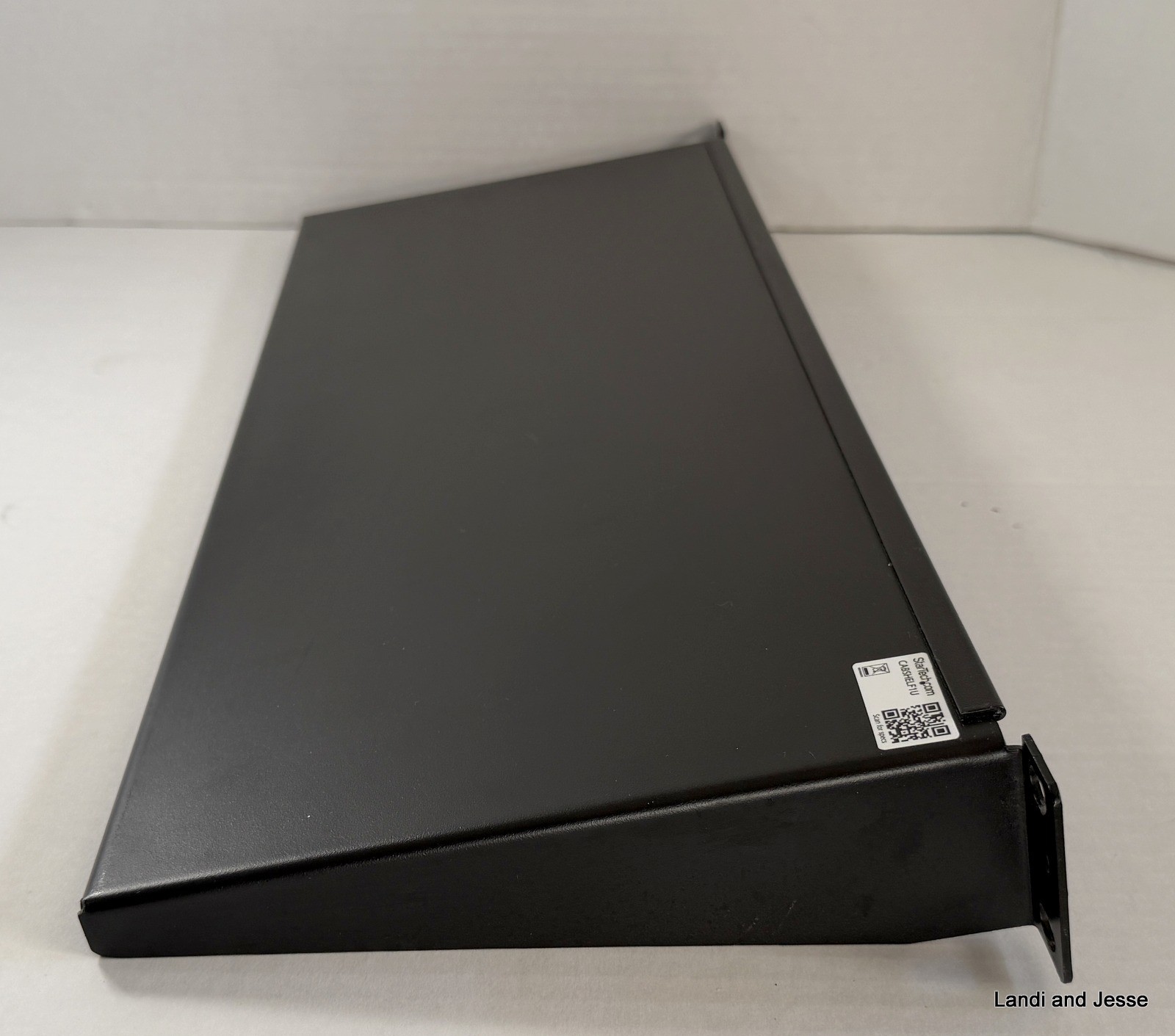 StarTech 1U 7in Depth Universal Fixed Rack Mount Shelf Holds 33 Pounds