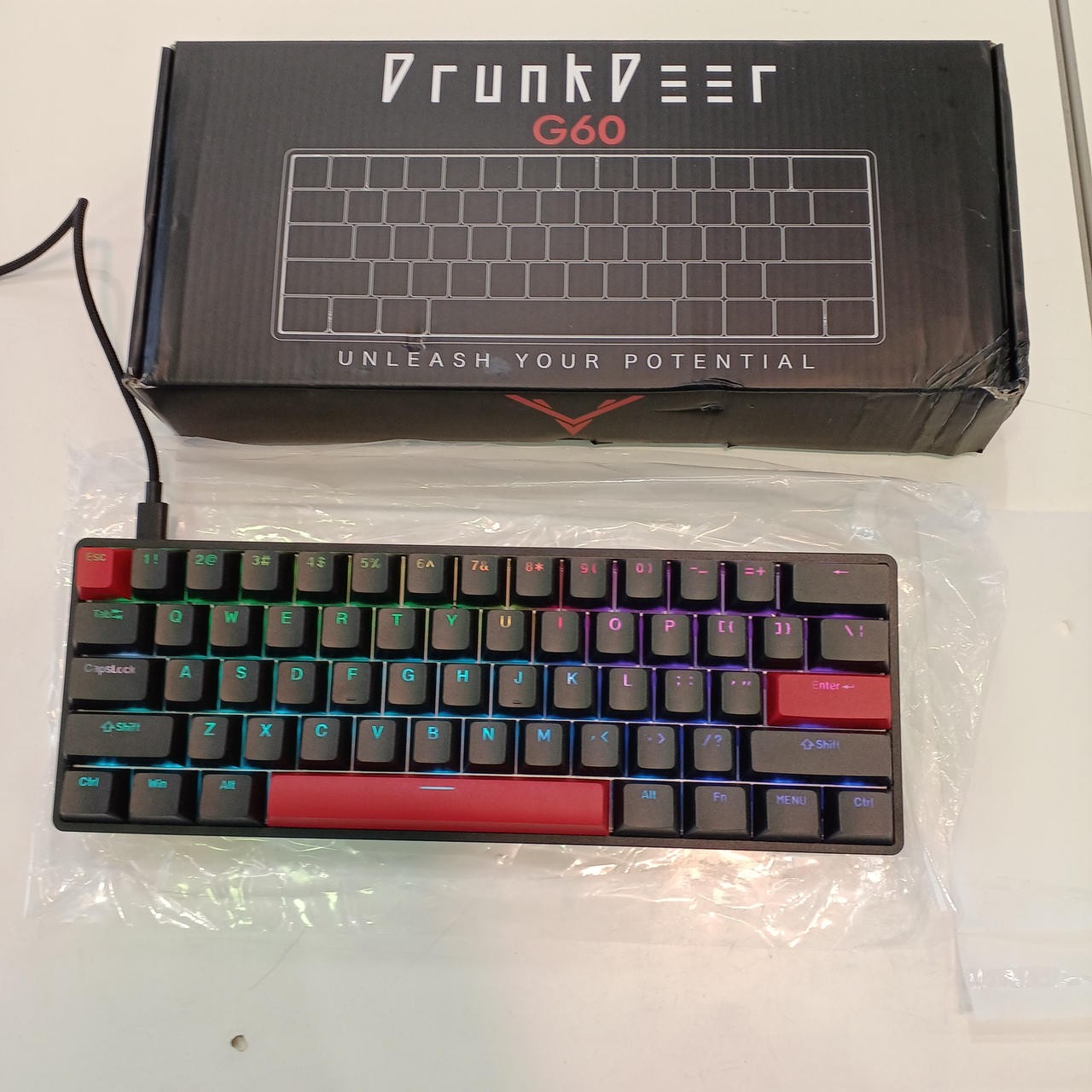 Gaming Keyboard Model G60 DRUNKDEER