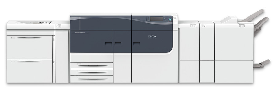 Xerox Versant 4100 Production Press / LCT / Inserter / Booklet / Fiery / Stand