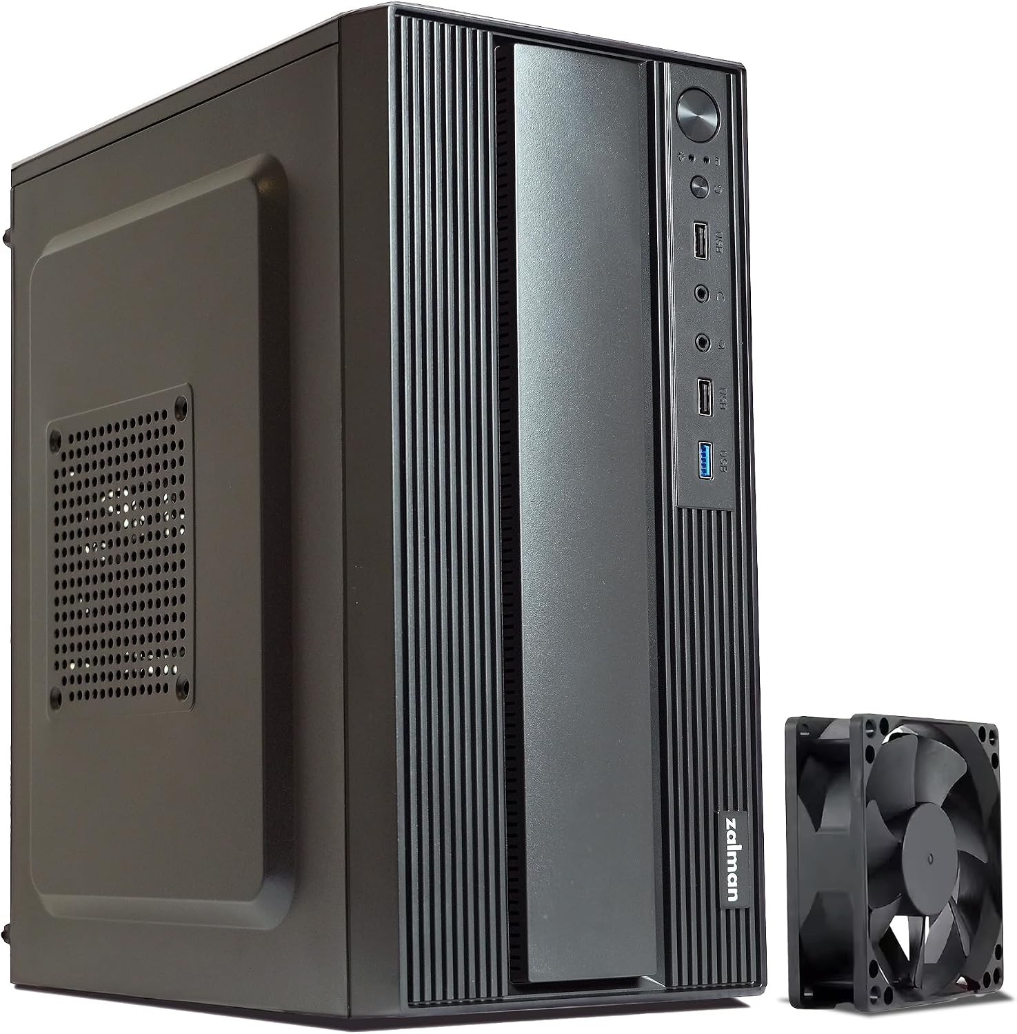 Zalman T6 MINI mATX Micro-ATX Compact Desktop Computer Mini PC Mini, Black