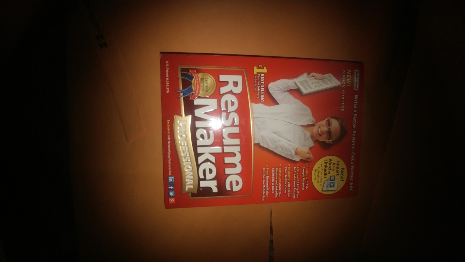 Individual Resume Maker Professional - Full Version for Windows PMM-R17 new