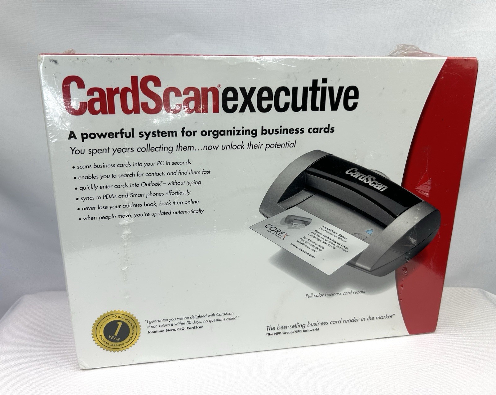 CardScan Executive 700 Compact Business Card Scanner (CS-A07170-ENG) Sealed New 