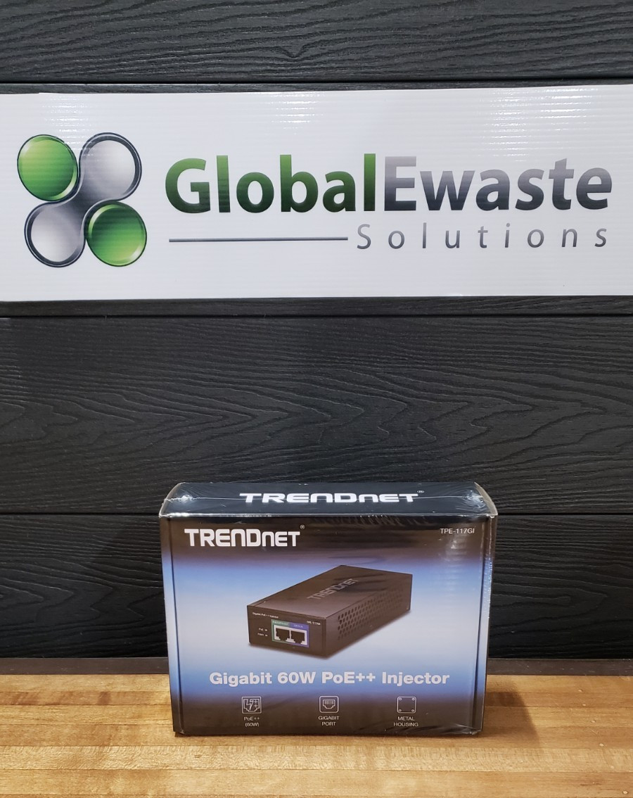 TRENDnet TPE-117GI Gigabit 60w PoE++ Injector - Brand New Sealed